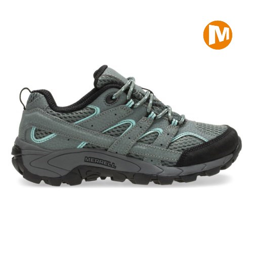 Dětské Tenisky Merrell Moab 2 Low Lace Olivy Zelené (CZ. RPUGB)